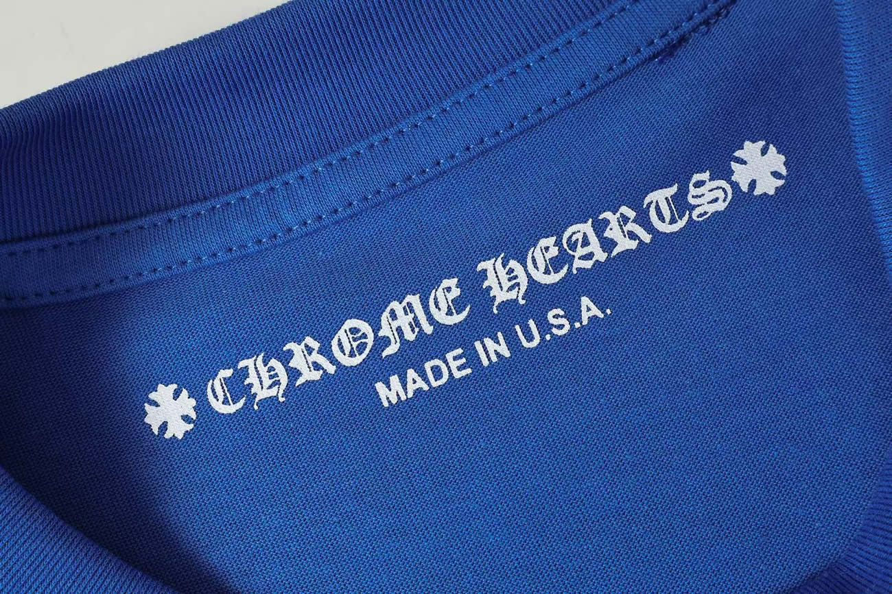 Chrome Hearts Mattyboy Blue Alien Short Tee (4) - www.newkick.org